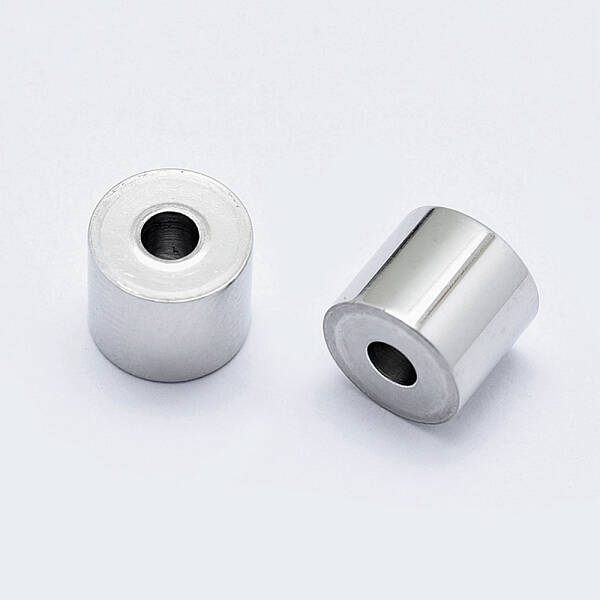 Tarnish Resistant Eco-Friendly 316 Surgical Stainless Steel Drilled Beads