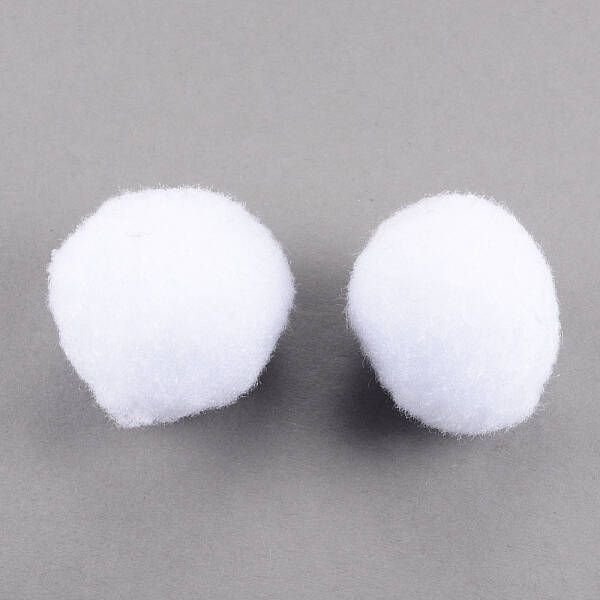 DIY Doll Craft Pom Pom Yarn