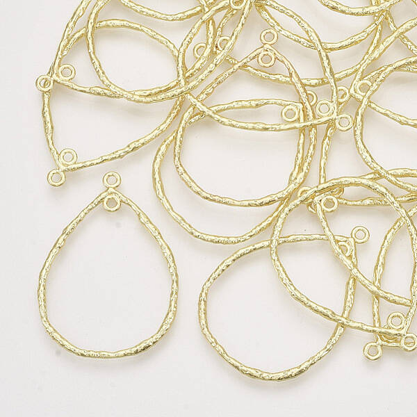 Alloy  2-Loop Link Pendants