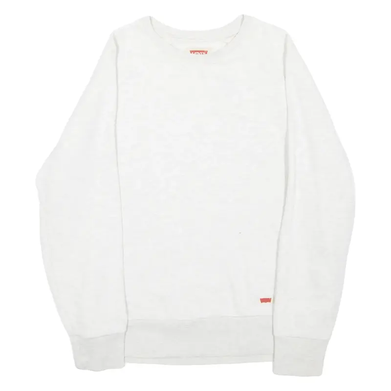 LEVI'S STRAUSS & CO Mens Sweatshirt Grey Crew Neck S