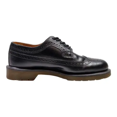 DR MARTENS Brogue Shoes Black Leather Womens UK 6