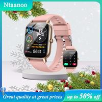 [Father's Day] Ntaanoo 1.69'' Touchscreen Multi-Sport Smartwatch with Fitness Tracker, Sleep Monitoring Function, Pedometer a...
