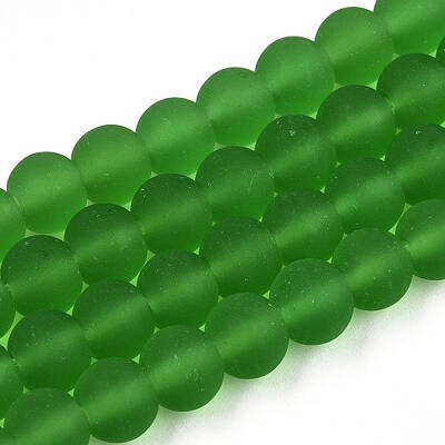 Transparent Glass Beads Strands