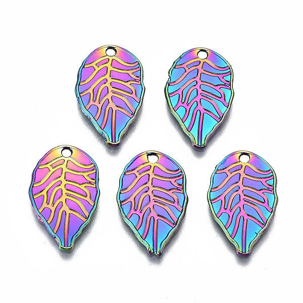 Rainbow Color Alloy Pendants