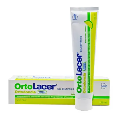 Ortolacer Dentifricio Gel Gusto Lime Fresco 125 ml