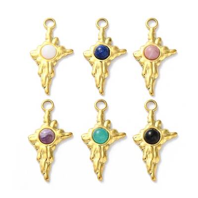 Natural Mixed Stone Pendants