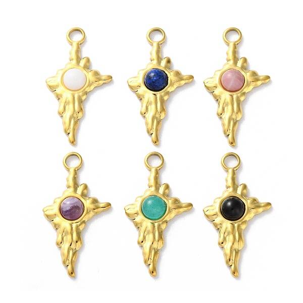 Natural Mixed Stone Pendants