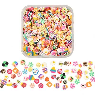 24G Handmade Polymer Clay Nail Art Decoration
