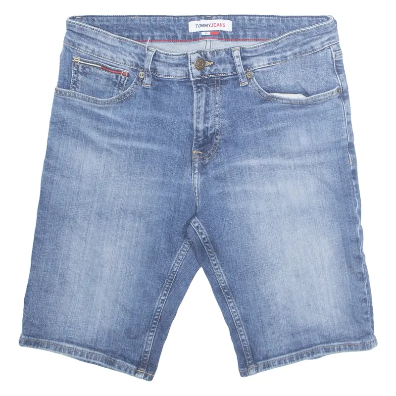 TOMMY JEANS Womens Denim Shorts Blue M W30