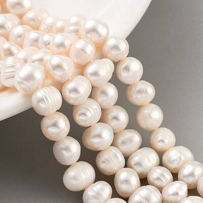 Natural Cultured Freshwater Pearl Beads Strands