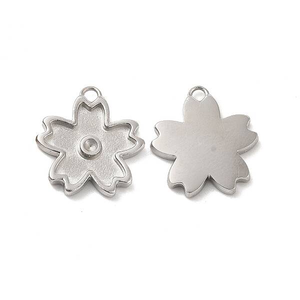 Non-Tarnish 304 Stainless Steel Pendant Rhinestone Settings