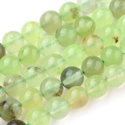 Natural Prehnite Beads Strands