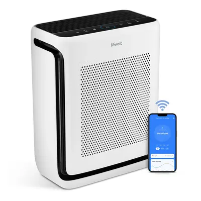 LEVOIT Vital 200s Air Purifier for Home Large Room Up to 1900 Ft², Smart WiFi, HEPA Washable Filter, Anti-allergy, Pet Hair,...