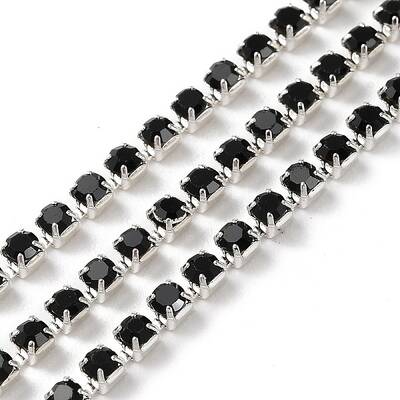 Brass Rhinestone Strass Chains