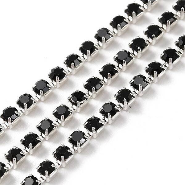 Brass Rhinestone Strass Chains