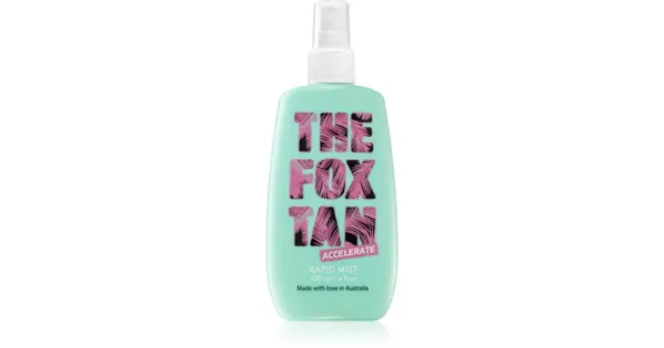 The Fox Tan Rapid refreshing body spray tanning accelerator 120 ml