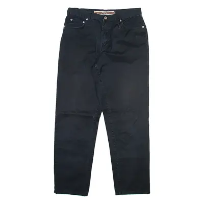 BLUE RIVER Mens Trousers Blue Regular Tapered W31 L30