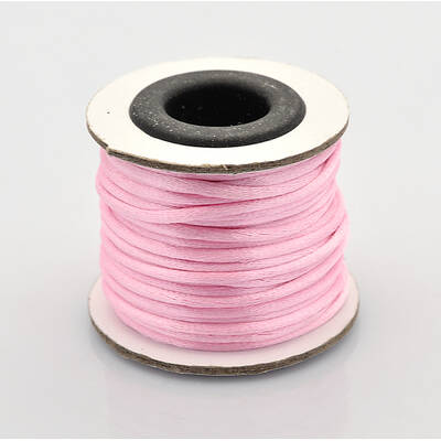 Macrame Rattail Chinese Knot Making Cords Round Nylon Braided String Threads
