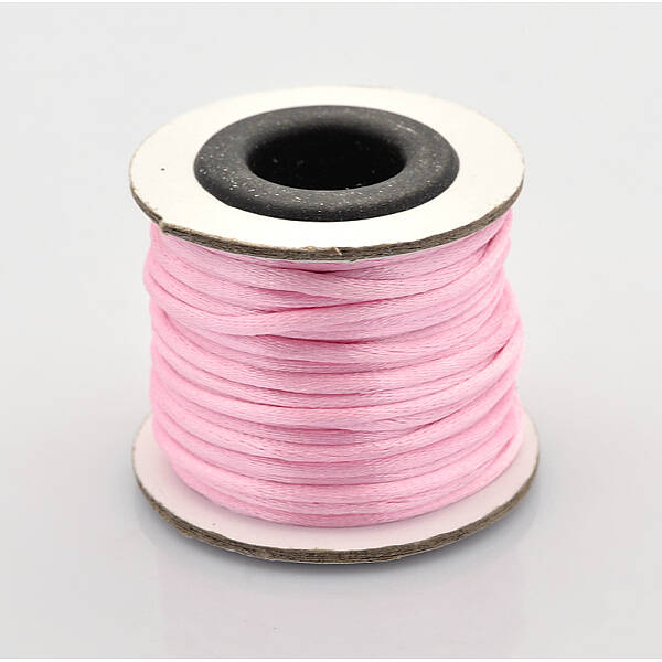 Macrame Rattail Chinese Knot Making Cords Round Nylon Braided String Threads