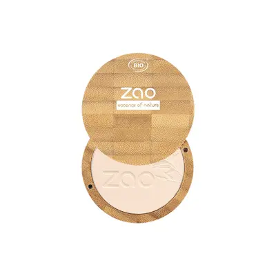 Zao Make Up Compact Powder, 301 Ivory (9 G)