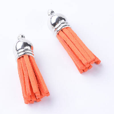 Faux Suede Tassel Pendant Decorations