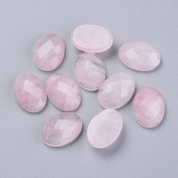 Natural Rose Quartz Cabochons
