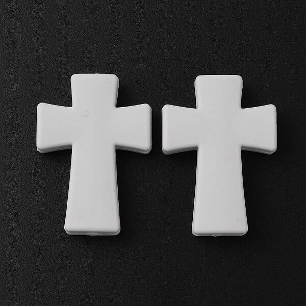 Cross Food Grade Eco-Friendly Silicone Beads