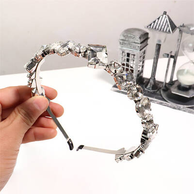 Glass Rhinestone Hair Bands