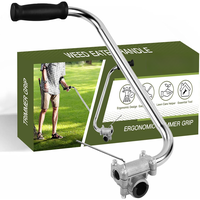 String Trimmer Handle Grip Trimmer Handle  Trimmer Grip Weed Eater Handle Extension with Bracket Clamp Weeder Handle Lawn Tri...