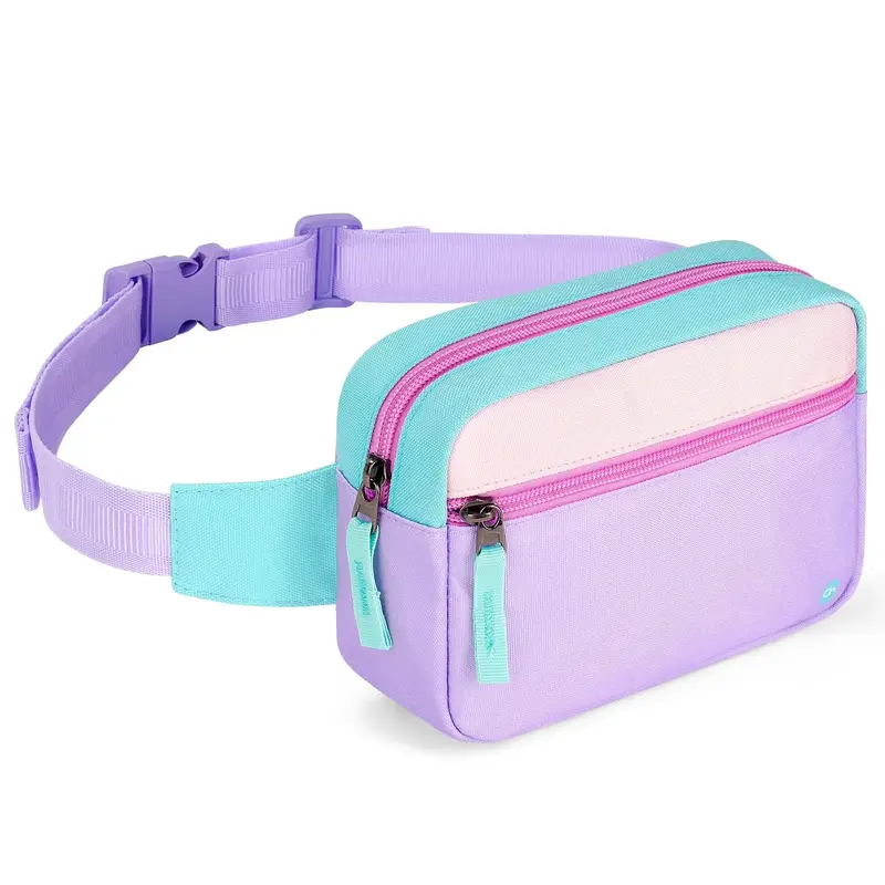 Choco Mocha Kids Fanny Pack for Girls Fanny Pack Ages 6-8 8-12 Belt Bag for Girls Toddler Fanny Pack