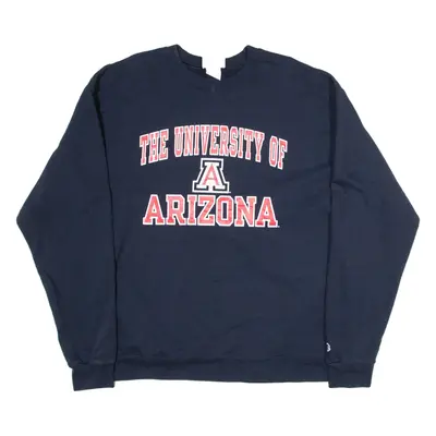CHAMPION The University Of Arizona Womens Sweatshirt Blue USA XL
