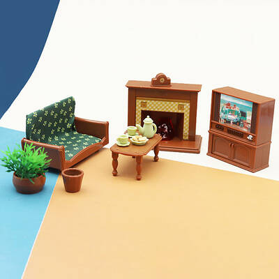 Plastic Furniture Mini Model