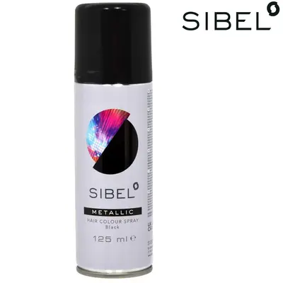 Sibel Spray Metal Black 125Ml