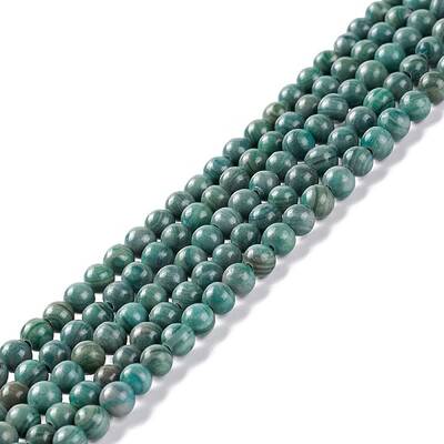 Natural Silver Line Jasper Beads Strands