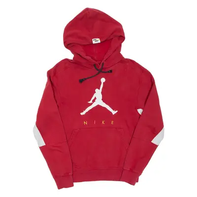 AIR JORDAN Mens Red Hoodie XS