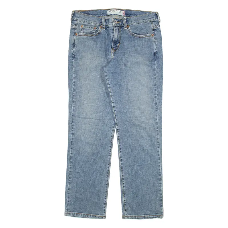 LEVI'S 505 Womens Jeans Blue Regular Straight W30 L30