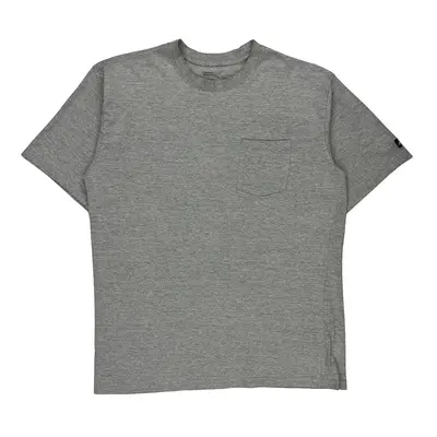 Dickies Tall T-Shirt - XL Grey Cotton Blend