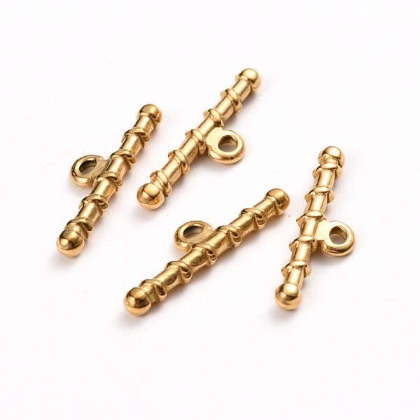 Ion Plating(IP) 304 Stainless Steel Toggle Clasps Parts