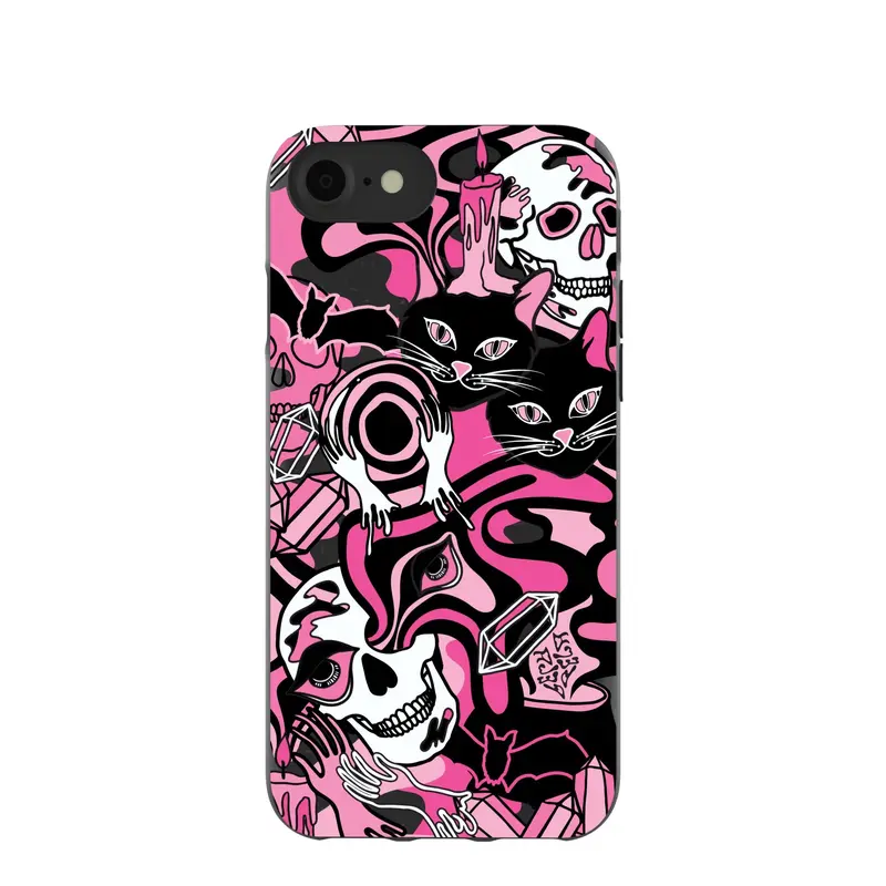 Black Spellbound Ghouls iPhone 6/6s/7/8/SE Case