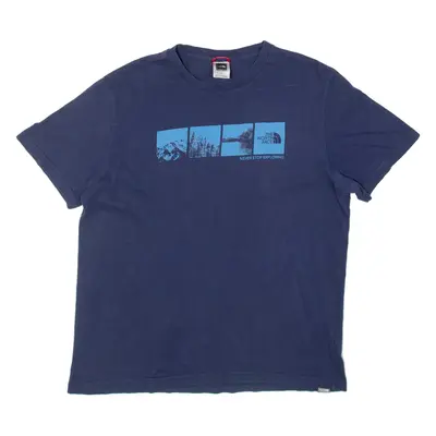 THE NORTH FACE Mens T-Shirt Blue L