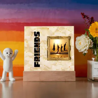 Sunset Silhouettes Friendship Plaque