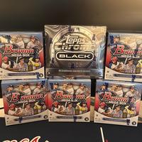 Break # 7: 1x Topps Chrome Black & 5x 2025 MLB Bowman Mega Box Break