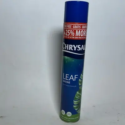 Chrysal Leaf Shine House Plant Spray for Enhanced Plant Beauty, Dust Removal 25oz