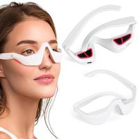 USB Rechargeable Light Eye Mask, 1 Box Eye Beauty Instrument, Eye Care Instrument for Women & Men, Facial Beauty Instrument,...