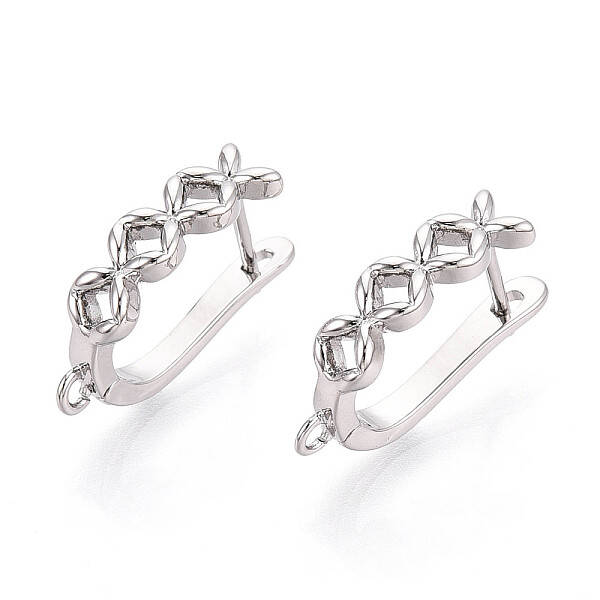 Brass Hoop Earring Findings