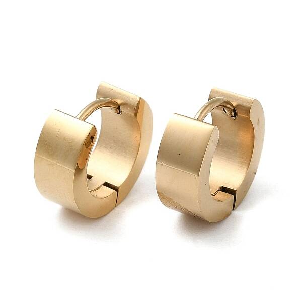304 Stainless Steel Hoop Earrings