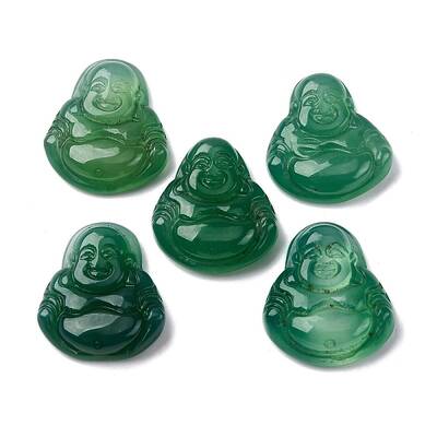 Natural Green Onyx Agate Cabochons