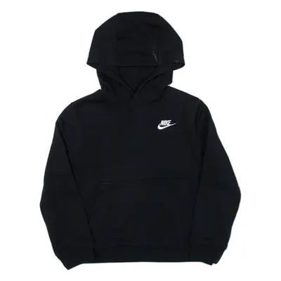 NIKE Boys Black Hoodie S