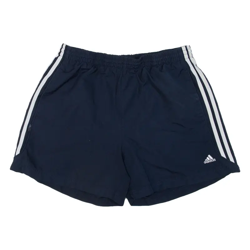 ADIDAS Mens Sports Shorts Blue Relaxed L W32