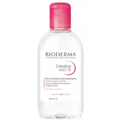 Bioderma Crealina H2O TS Micellar Make-up Removing Solution 250ml